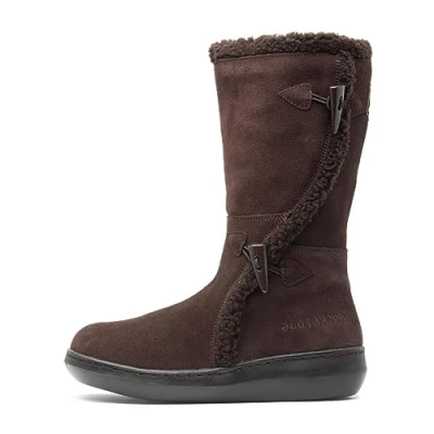 Obrázek Rocket Dog Dámské Slope kožené kozačky zip, Braun Chocolate Ciu