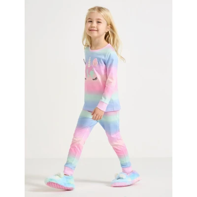 Obrázek Lindex 3D Pyžamová sada pro děti, Velikost: 98/104, Light pink