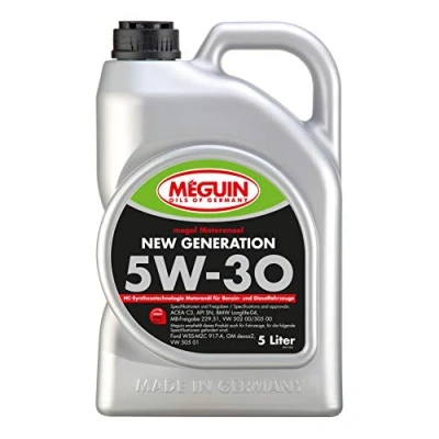 Obrázek Meguin Megol New Generation SAE 5W 30 5 L Syntetická technologie motorový olej výr. č.: 6513