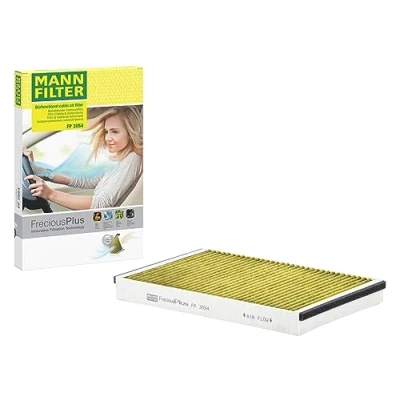 Obrázek MANN FILTER FP 3054 Interiérový filtr FreciousPlus Bio funkční pylový pro osobní automobily