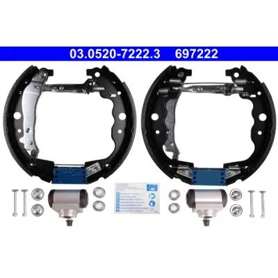 Obrázek ATE 03.0520 7222.3 originální Topkit brzdových čelistí (1 kus)