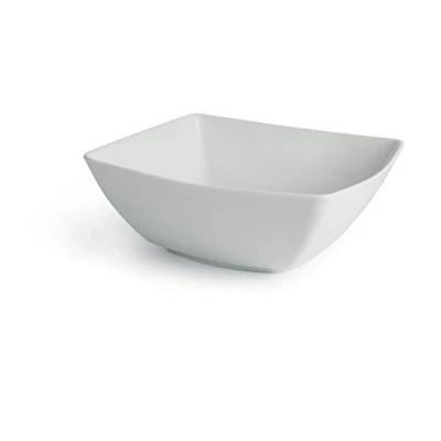 Obrázek Excelsa White Home Quadratische Salatschüssel, 23 x cm, Porzellan, Weiß