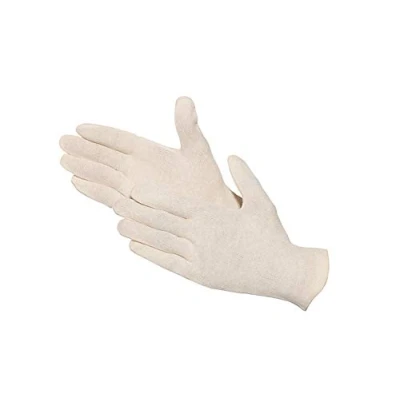 Obrázek Jah 826 bavlněné rukavice 12 párů oekotex lehké, přírodní, vel. 10,
