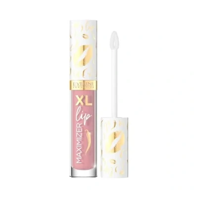 Obrázek Eveline Cosmetics XL Lip Maximizer Plumper Gloss Bora #02 kyselina hyaluronová, chilli, jojobový olej a kapsaicin 4,5 ml