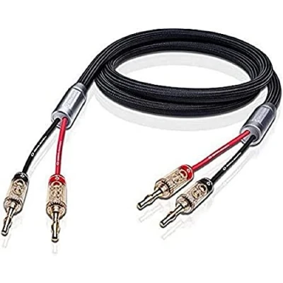 Obrázek Oehlbach XXL Fusion Two B sada kabelů reproduktorů High End s konektorem banány, Made in Germany 2 x m