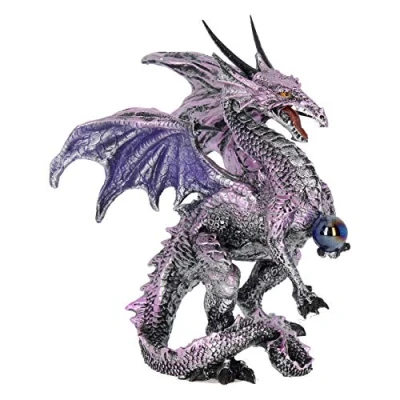 Obrázek Nemesis Now Dekorační figurka chránič draka fialový 18 cm