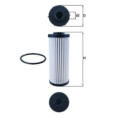 Obrázek MAHLE HX 139D hydraulický filtr, automatická převodovka