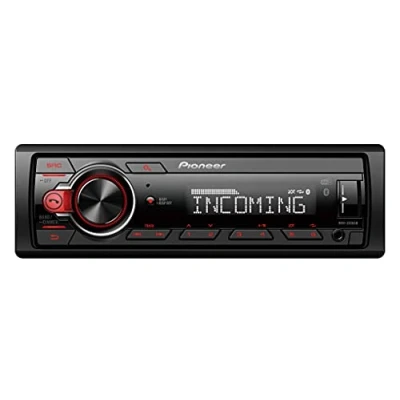 Obrázek Pioneer MVH 330DAB AN, 1DIN autorádio s RDS a DAB+, USB, AUX vstup, Bluetooth, malá montážní hloubka, včetně antény DAB