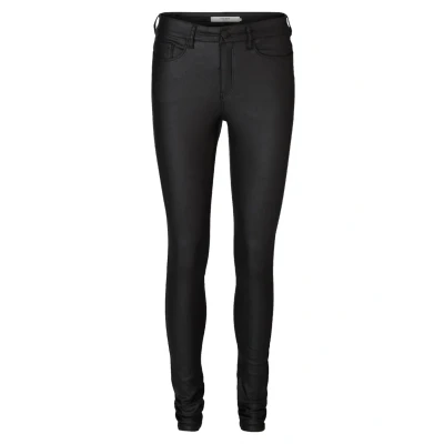 Obrázek Vero Moda Vmseven Smooth Coated Pants Kalhoty, Ženy, Velikost: Mx30, Black