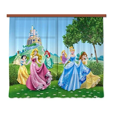 Obrázek Záclonové/závěs FCS XL 4319 dětský pokoj Disney Princess Princezna