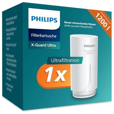 Obrázek Philips Water AWP315 X Guard Ersatz Kartusche für On Tap Wasser Filter AWP3753 &amp; AWP3754, Wasserhahn Weiß