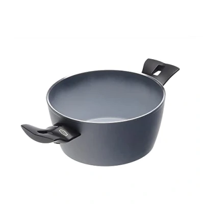 Obrázek Moneta ARIA Kochtopf, Aluminium, Grau, 24 cm