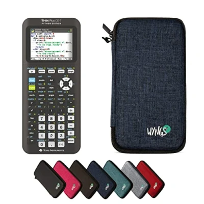Obrázek CALCUSO úsporný balíček modrý s grafickou kalkulačkou TI 84 Plus CE T Python Edition