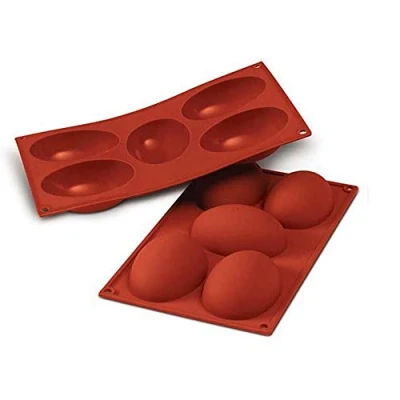 Obrázek Silikomart Silikonová pečicí forma HALF EGG SF041