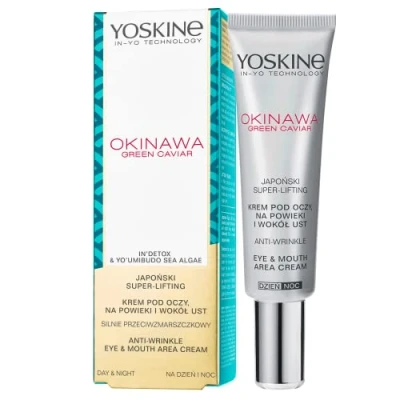 Obrázek Yoskine Okinawa Green Caviar Anti Wrinkle Eye &amp; Mouth Area Cream