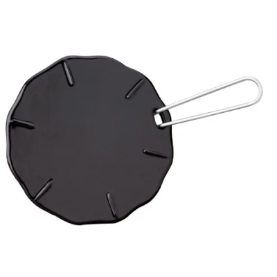 Obrázek Ilsa Cast Iron 17,8 cm velký rozdělovač tepla, litina, černý, 7 palců