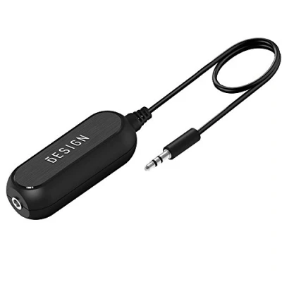 Obrázek BESIGN 3,5 mm Car audio odrušovací filtr, Ground Loop Noise Isolator, autorádio odrušovač hluku filtr pro systém/domácí stereo / Bluetooth reproduktor
