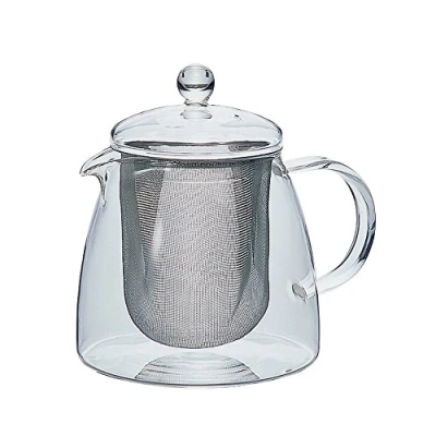 Obrázek HARIO Teekanne, Glas, weiß, 4 Cup