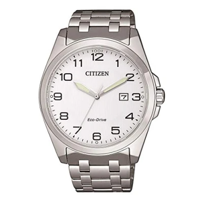 Obrázek CITIZEN Eco Drive Saphire pánské náramkové hodinky BM7108 81A, stříbrná, Náramek