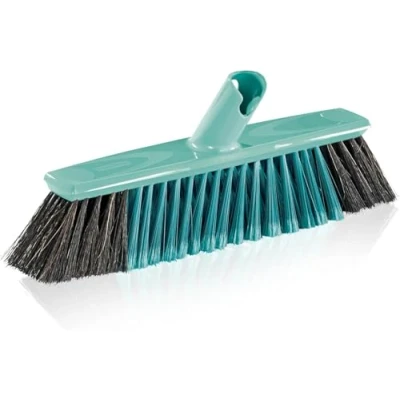 Obrázek Leifheit Univerzální smeták Xtra Clean 40 cm s X štětinami, se štětinami z plastového vlákna, šikmým napojením na násadu, bez násadky, systémem zacvaknutí