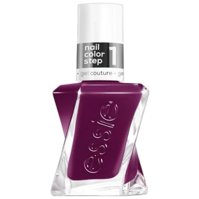 Obrázek essie Gel by dlouhotrvající lak na nehty s lesklým povrchem, manikúra bez UV světla, Couture, barva: č. 186 paisley the way, fialová, 1 x 13,5 ml