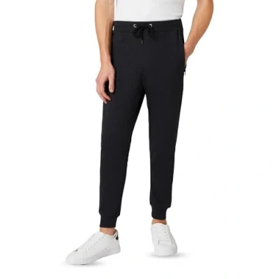 Obrázek FM London, Slim Fit, pánské tepláky s kapsami na zip, ideální pro všední den a sport, pohodlné, měkké., černá