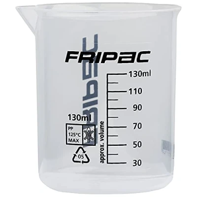 Obrázek Fripac Medis Odměrná odměrka s měřítkem 30 130 ml, pro odměřování kapalin/pevných látek, transparentní