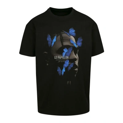 Obrázek Upscale by Mister Tee LE Papillon Oversize Triko s potiskem, Velikost: XS, Black