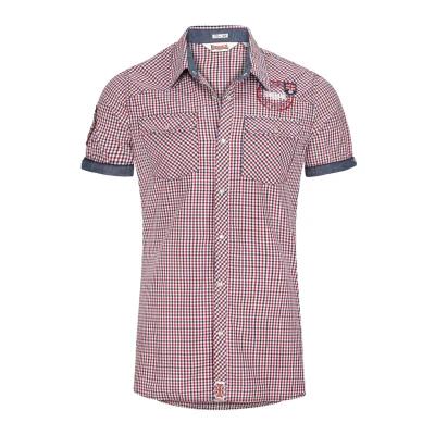 Obrázek Lonsdale Košile, Muži, Velikost: XXL, Navy/red/white
