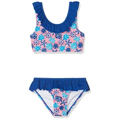 Obrázek Playshoes Dívčí UV ochrana bikiny fialový dvoudílný, Vícebarevný (Lachs 41), 98 104