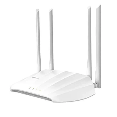 Obrázek TP Link TL WA1201 WLAN dvoupásmový přístupový bod 1267 Mbit/s (867 5 GHz + 400 2,4 GH, podporuje Pasivní PoE, 4 pevné antény), bílá (balení 1 ks)