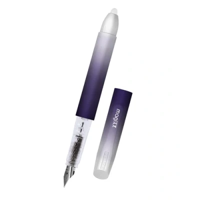 Obrázek Online plnicí pero magiXX Lavender I s gumovatelným, modrým inkoustem vč. 1 patrony psaní, vygumování a korekce v jednom jako dárek do školy