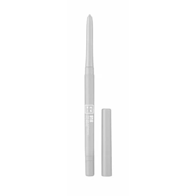 Obrázek 3INA MAKEUP The 24h Automatic Eye Pencil 918 stříbrná automatická zatahovací oční tužka dlouhotrvající definice vysoce pigmentované ostří a kartáčem integrované Vegan Cruelty Free