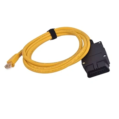 Obrázek AntiBreak Ethernet enet obd2 kabel rj45 E SYS adaptér 2M Compatible f Serie BMW