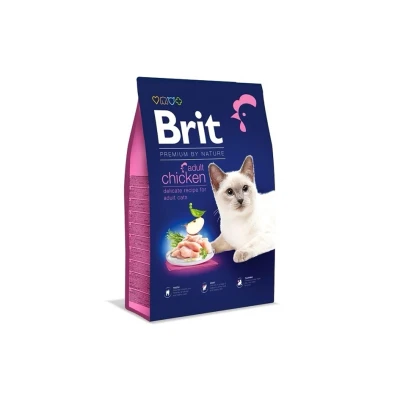 Obrázek BRIT Premium by Nature Cat Adult Chicken 8kg