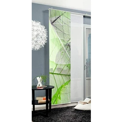 Obrázek Home fashion BLATTARI, polyester, šedá, 245x60 cm