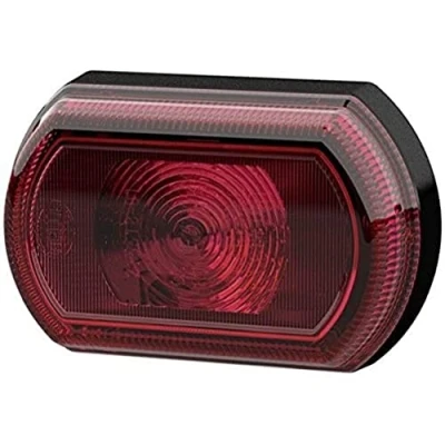 Obrázek HELLA Koncové světlo Shapeline Tech LED 12V / 24V lepené SAE barva světelných oken: červená kabel: 2100mm Konektor: plochá zásuvková objímka vzadu vpravo/vzadu vlevo množství: 1