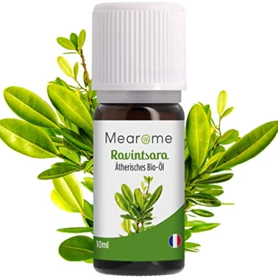 Obrázek Ravintsaraöl BIO 10 ml Ravintsara éterický olej 100% přírodní aromatický Ravinsara Vonný Aromaterapie Essential Oil Vegan čistící prostředek proti zimním problémům