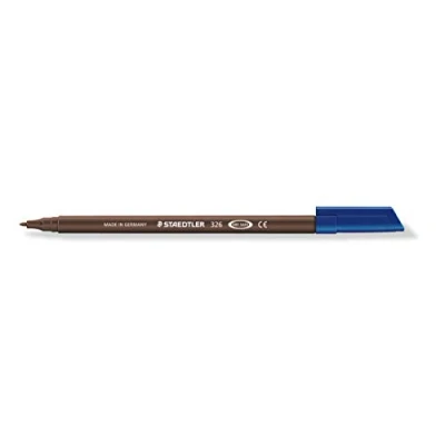 Obrázek Staedtler 326 76 fixy Noris Club, cca 1,0 mm, omyvatelné, 10 kusů v kartonovém pouzdře, van Dyke hnědá