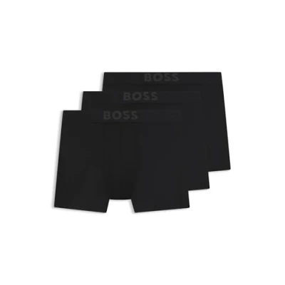 Obrázek BOSS Pánské boxerky 3P Active balení těsně přiléhajících boxerek z aktivního strečového mikrovlákna, Černá1, XL