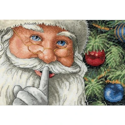 Obrázek Dimensions Počítaná sada křížkových tyčí, Santa&#039;s Secret