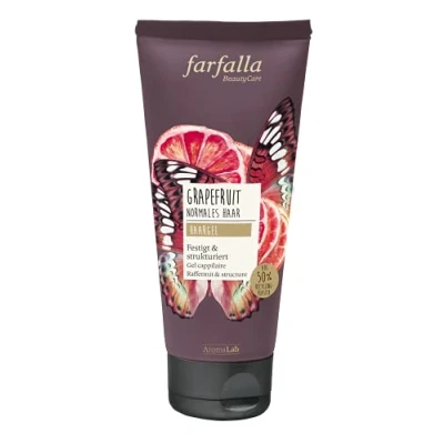 Obrázek farfalla Grapefruit gel na vlasy s přírodním éterickým olejem 100% certifikovaná přírodní kosmetika (1 x 100 ml)