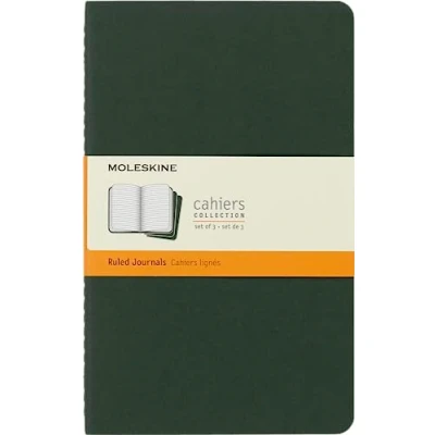 Obrázek Zápisníky Cahier od Moleskine (lepenková vazba), sada 3 kusů Large/A5