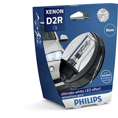 Obrázek Xenonová žárovka do světlometů Philips 85126WHV2S1 WhiteVision D2R Gen2, samostatný blistr