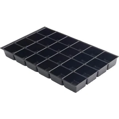 Obrázek BISLEY MultiDrawer zásuvková vložka A4 24 přihrádek pro zásuvky V 102, 87, 51 mm, kov, 800 plast, 36,5 x 23,7 5 cm