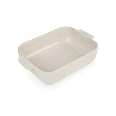 Obrázek Peugeot Appolia obdélníková zapékací mísa s úchyty, keramika, Ecru / bílá, 6,2 x 25,16,8 cm, objem: cca 1 l, 60084