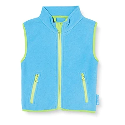 Obrázek Playshoes Unisex dětská fleecová vesta outdoorová horní díl, Aquablau