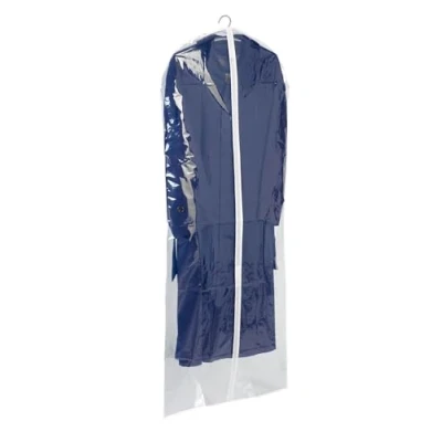 Obrázek WENKO Průhledný pytel na šaty 150 x 60 cm průběžný zip, omyvatelný, transparentní