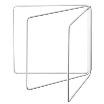 Obrázek Yamazaki 2787 TOWER Zusammenklappbarer Spültuchhalter, weiß, Stahl, Minimalistisches Design, 27,5～53,5 x 2,2～54,5 25 cm (LxBxH)