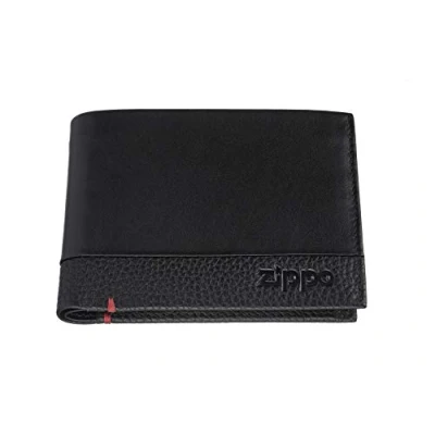 Obrázek Zippo Herren Nappa Kreditkarten Geldbörse Schwarz (Schwarz)